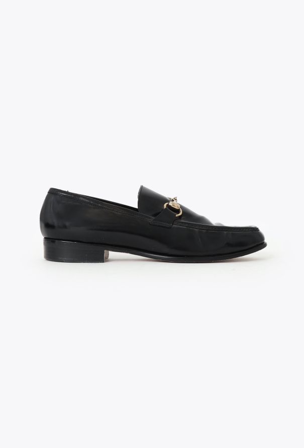 Gucci Leather Horsebit Loafers - 1