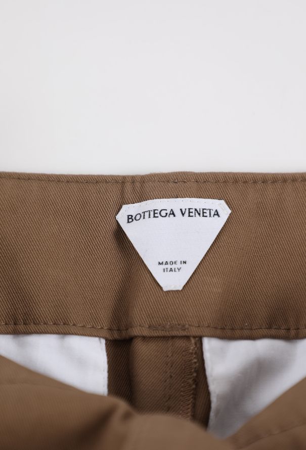 Bottega Veneta 2024 Cotton Twill Culotte Trousers - 5