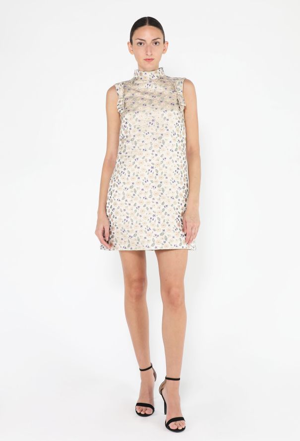 Valentino Floral Brocade Mini Dress, 2025 - 3