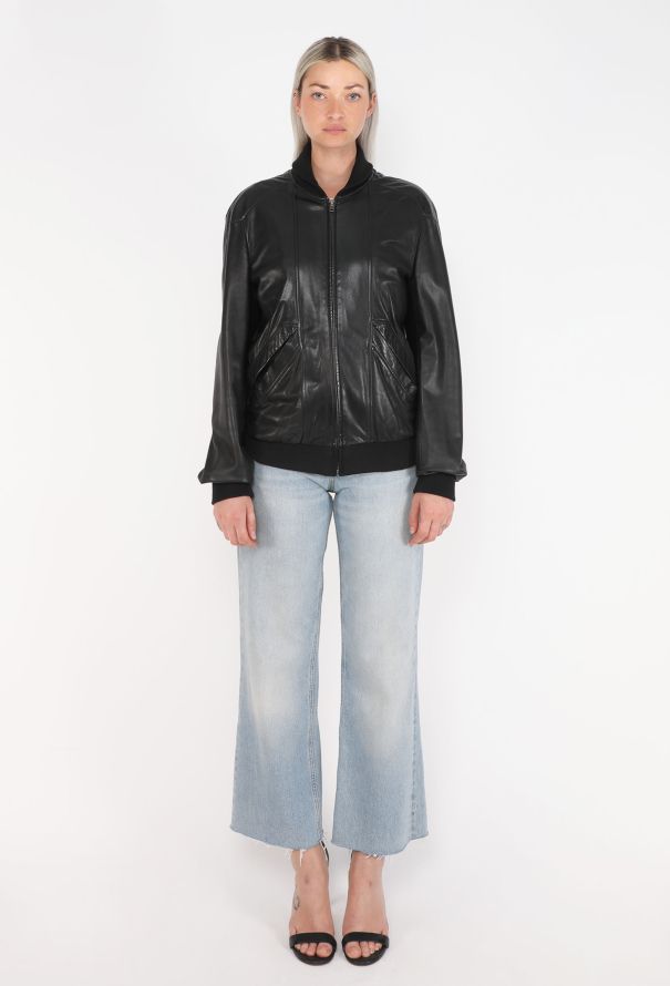 Maison Margiela Leather Bomber Jacket, 2008 - 3