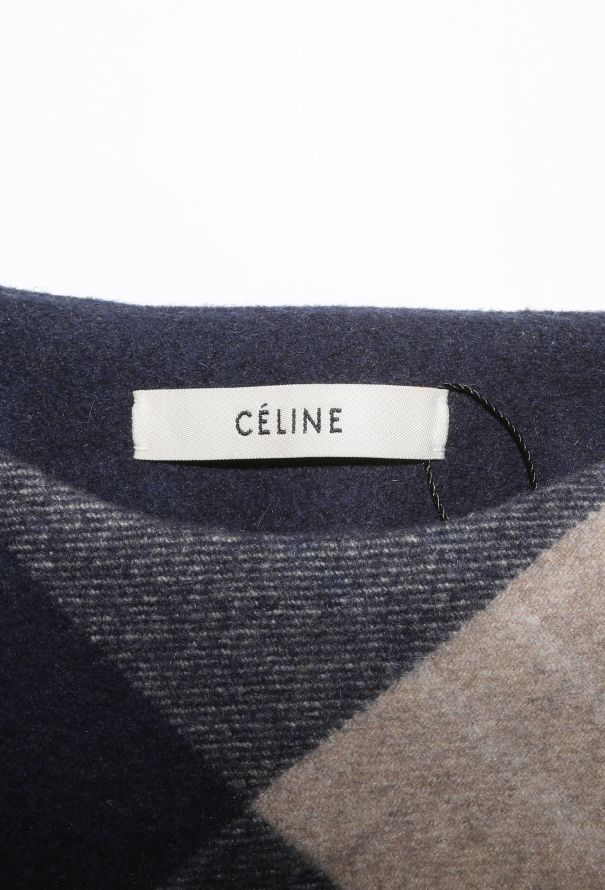 Céline Fall 2013 Harlequin Cashmere Top - 5