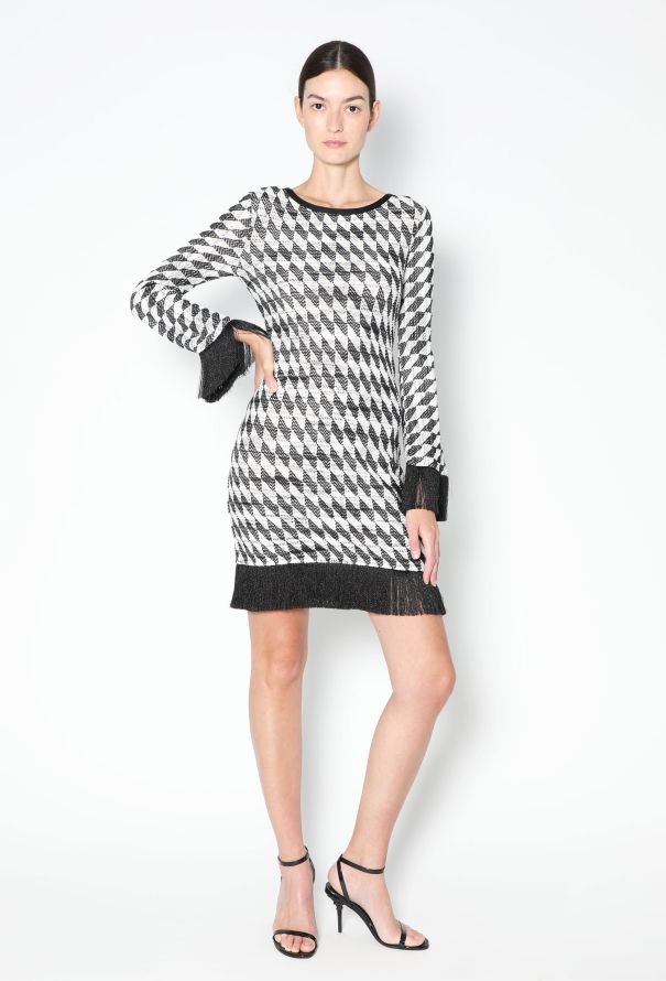 Missoni Iridescent Fringe Crochet Dress - 1