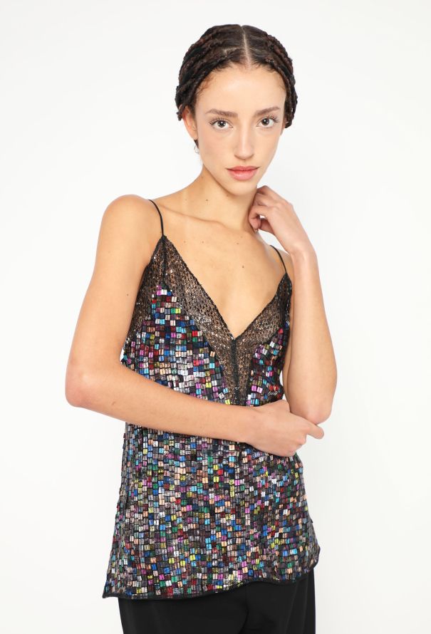 Rodarte Embroidered Lace Trim Camisole - 1