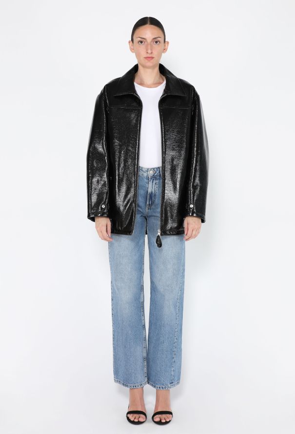 Courrèges Vinyl Oversized Jacket, F/W 2025 - 1