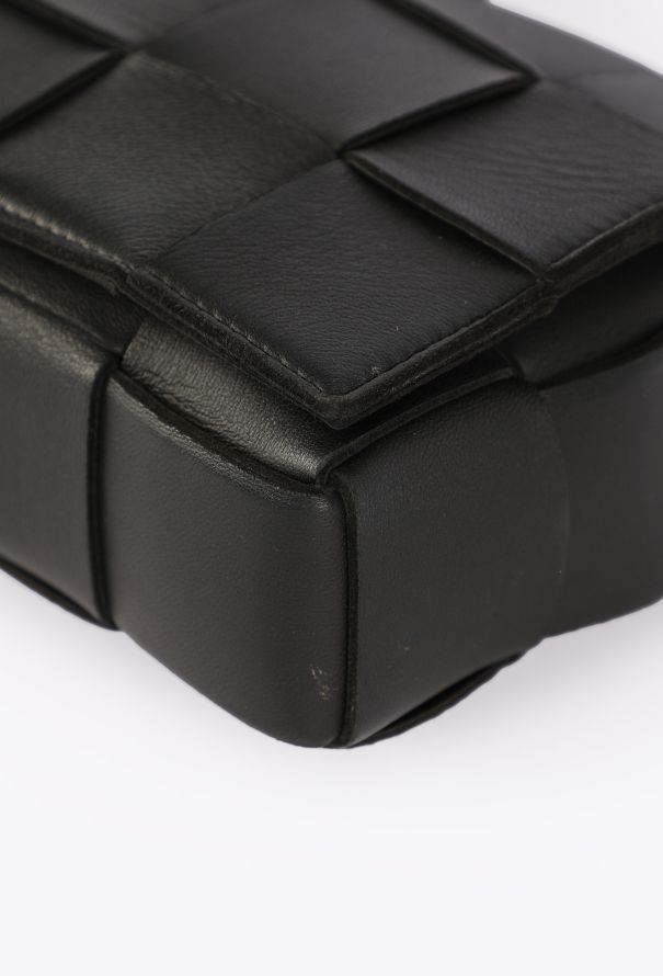 Bottega Veneta Black Cassette Shoulder Bag - 7