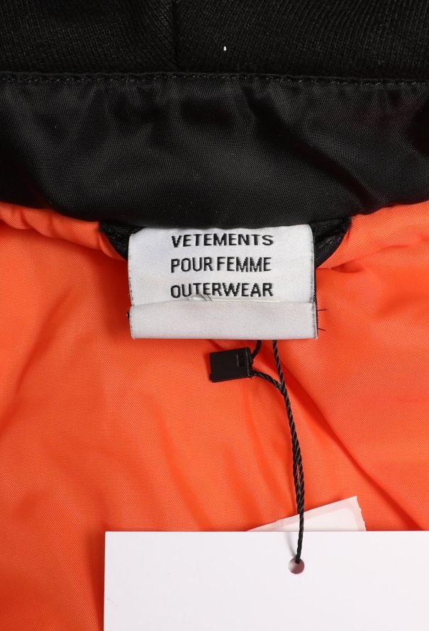 Vetements F/W 2016 'Total F Darkness' Bomber - 7
