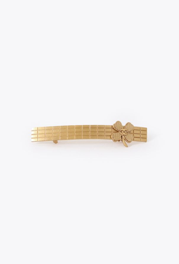 Chanel 'CC' Clover Barette - 1