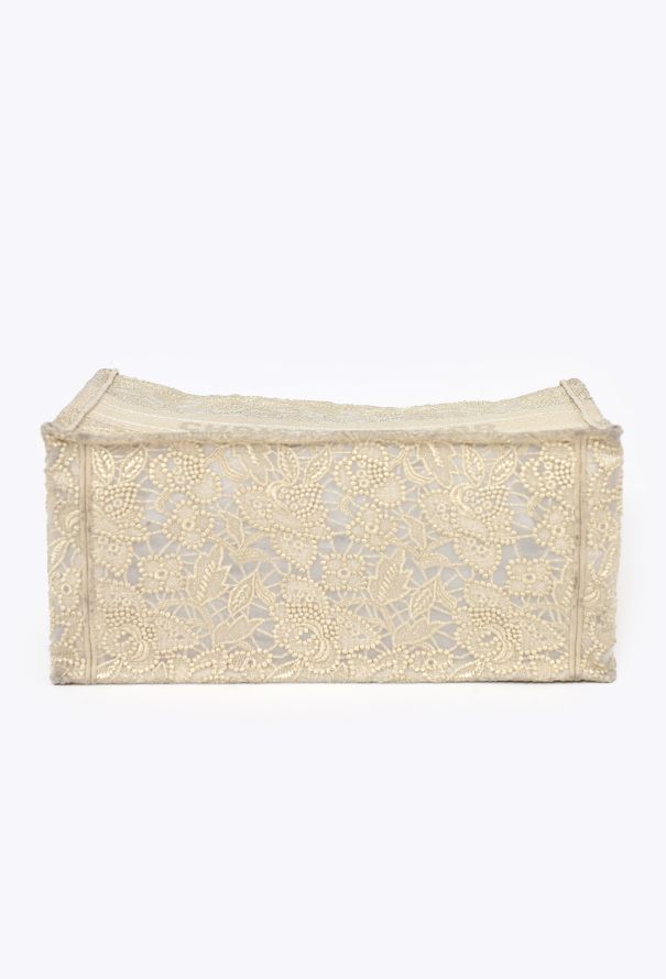Dior Embroidered Macrame Medium Book Tote - 6
