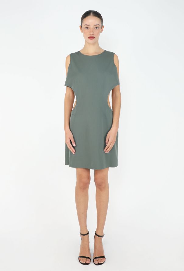 Yohji Yamamoto RARE 1989 Cut-out Tabard Dress - 1