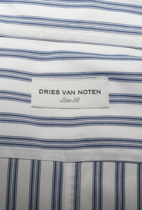 Dries Van Noten 2022 Cropped Striped Shirt - 5 Dries Van Noten 2022 Cropped Striped Shirt - 5