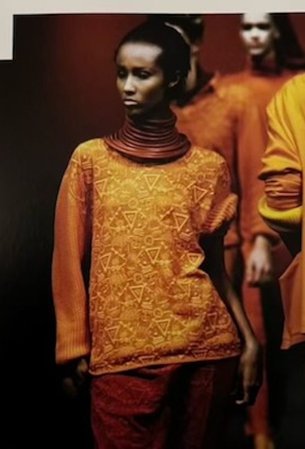 Jean Paul Gaultier F/W 1985 Embroidered Knit Skirt - 2