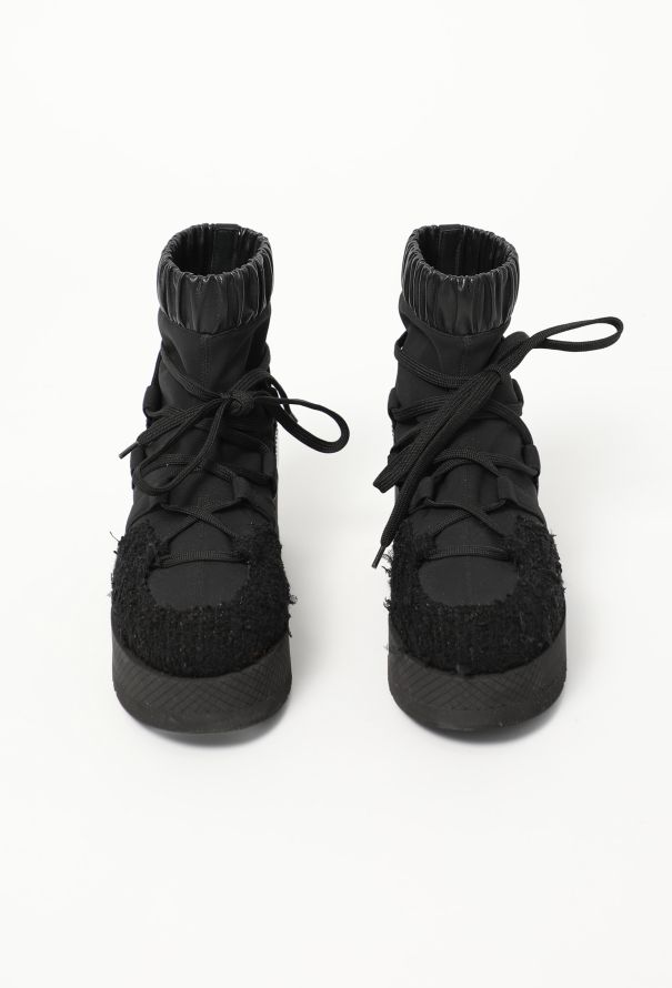 F/W 2019 Tweed Ski Boots | Authentic & Vintage | ReSee