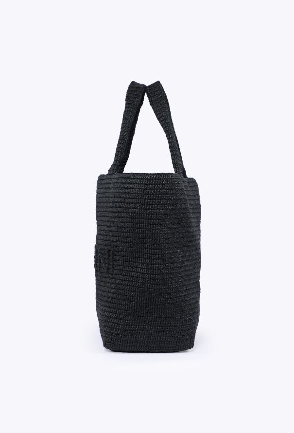 Saint Laurent Raffia Crochet Tote Bag, 2024 - 5