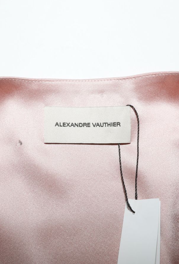 Alexandre Vauthier 2019 Charmeuse Gown - 6