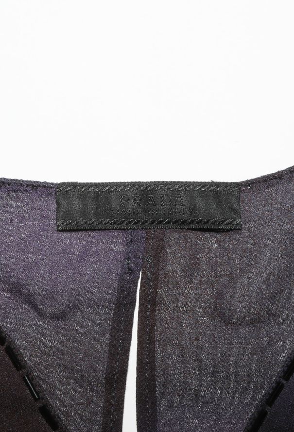 Prada Beaded Chiffon Blouse, F/W 1997 - 7