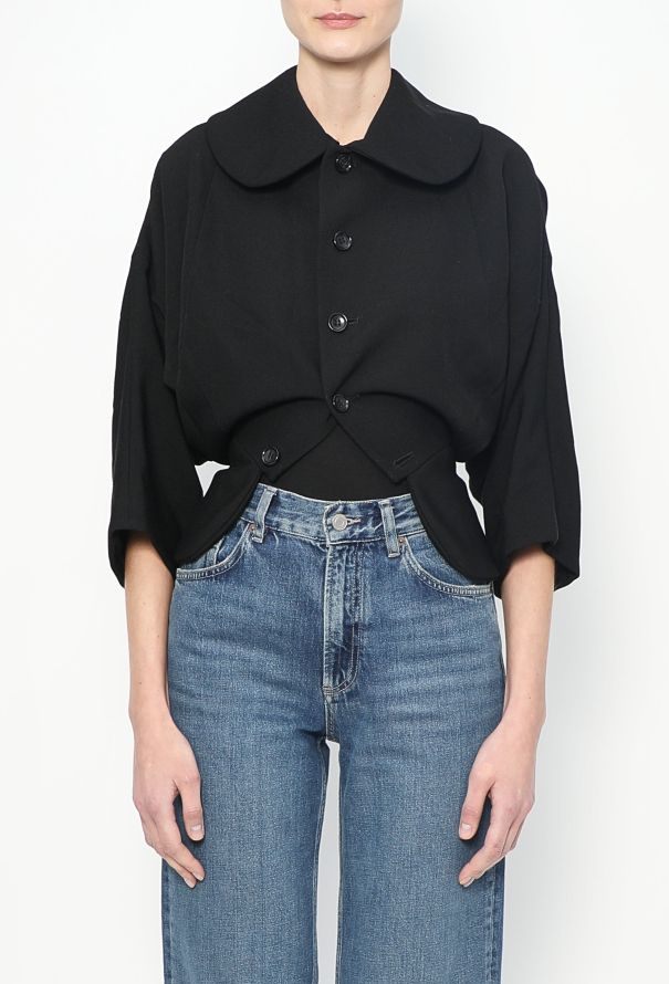 Comme des Garçons F/W 2005 Cropped Peplum Jacket - 1