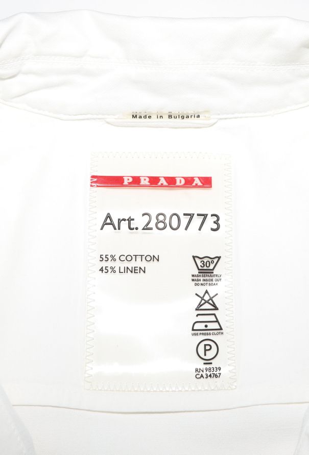 Prada Linea Rossa Denim Utility Overshirt - 6 Prada Linea Rossa Denim Utility Overshirt - 6