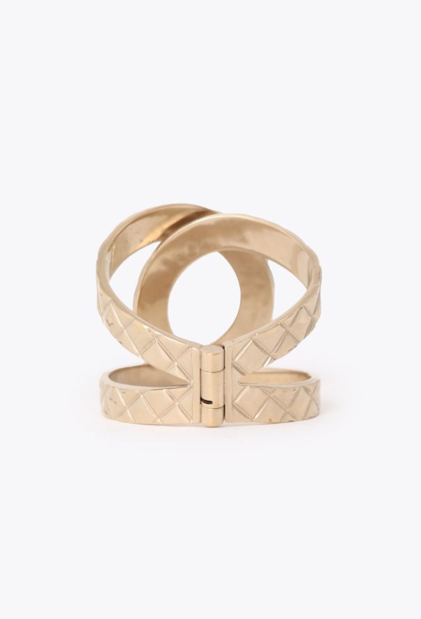 Chanel 2017 Quilted 'CC' Cuff - 3