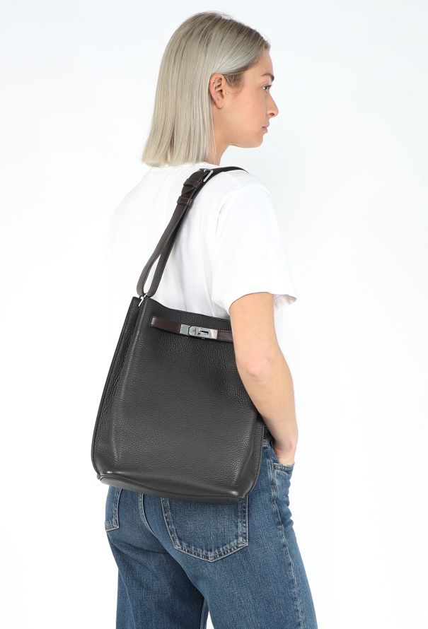 Hermès RARE Bicolor Togo & Barenia So Kelly 22 - 4