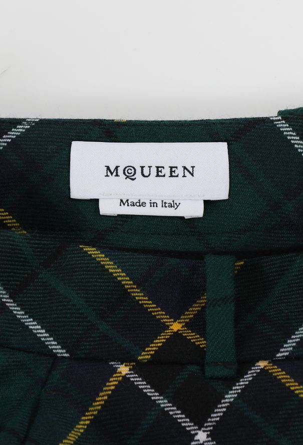 Alexander McQueen Tartan Flared Skirt, 2025 - 5