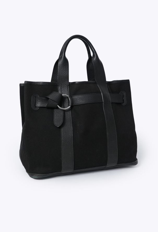 Hermès Clémence & Toile Militaire Petite Ceinture Bag - 2