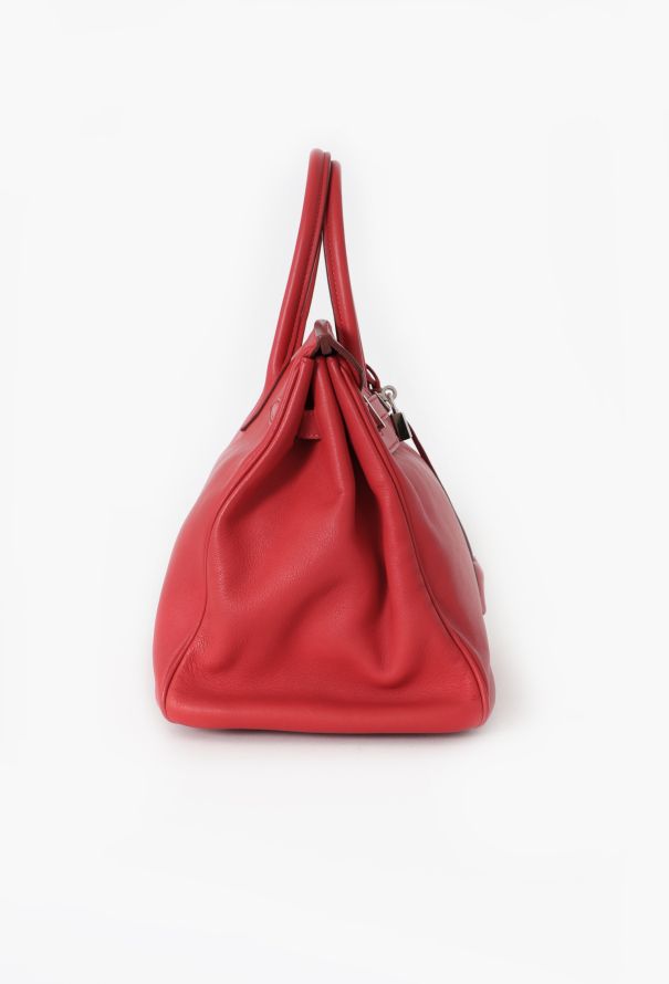 Hermès Red Swift Birkin 35 - 4 Hermès Red Swift Birkin 35 - 4