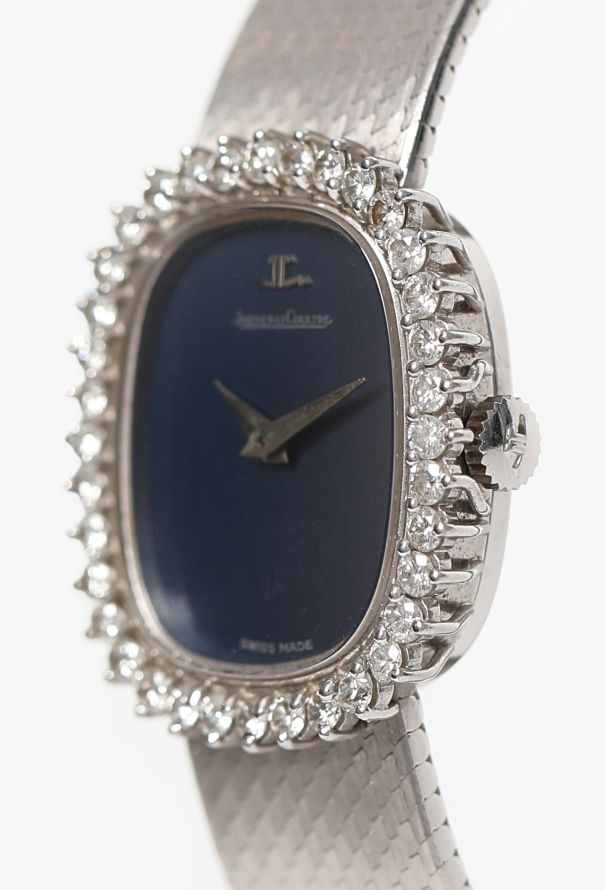 Jaeger-LeCoultre Vintage 18k White Gold & Diamond Joaillerie Watch - 4