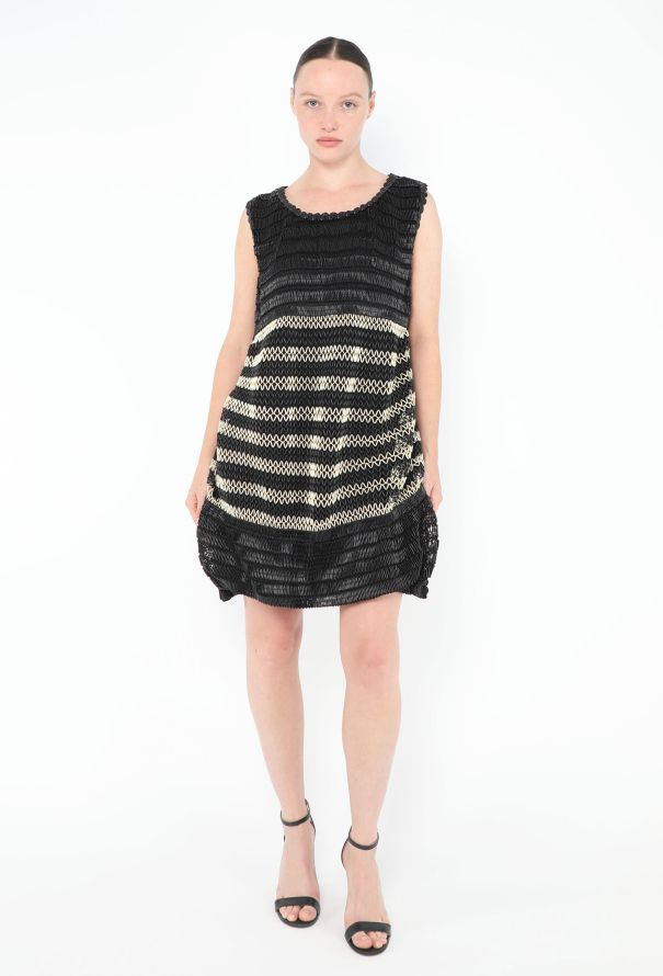 Chanel ICONIC S/S 1994 Vinyl Balloon Dress - 1
