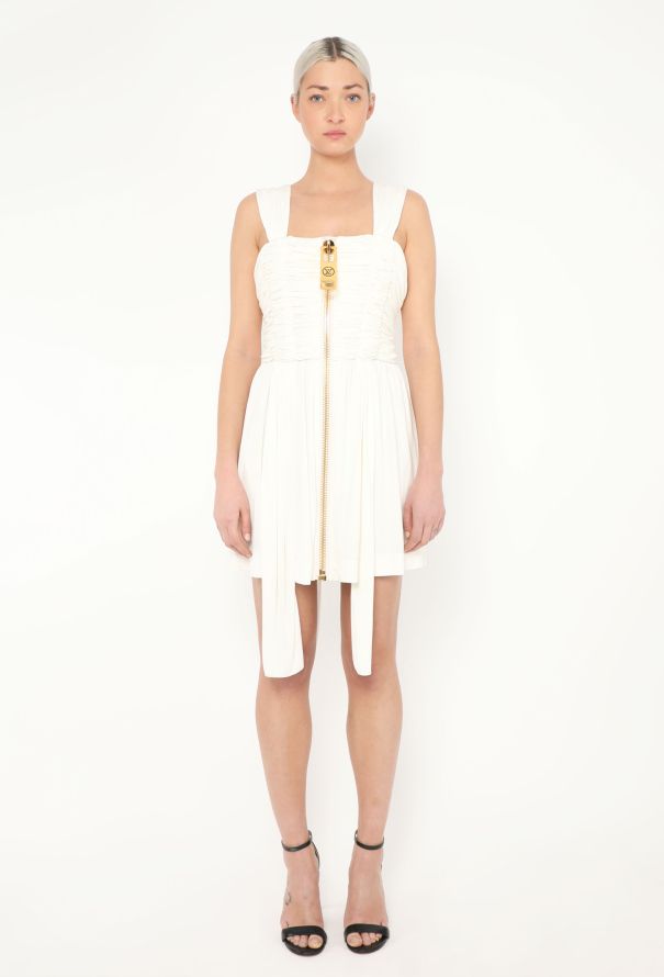 Louis Vuitton 2023 Pleated Zipper Dress - 2 Louis Vuitton 2023 Pleated Zipper Dress - 2