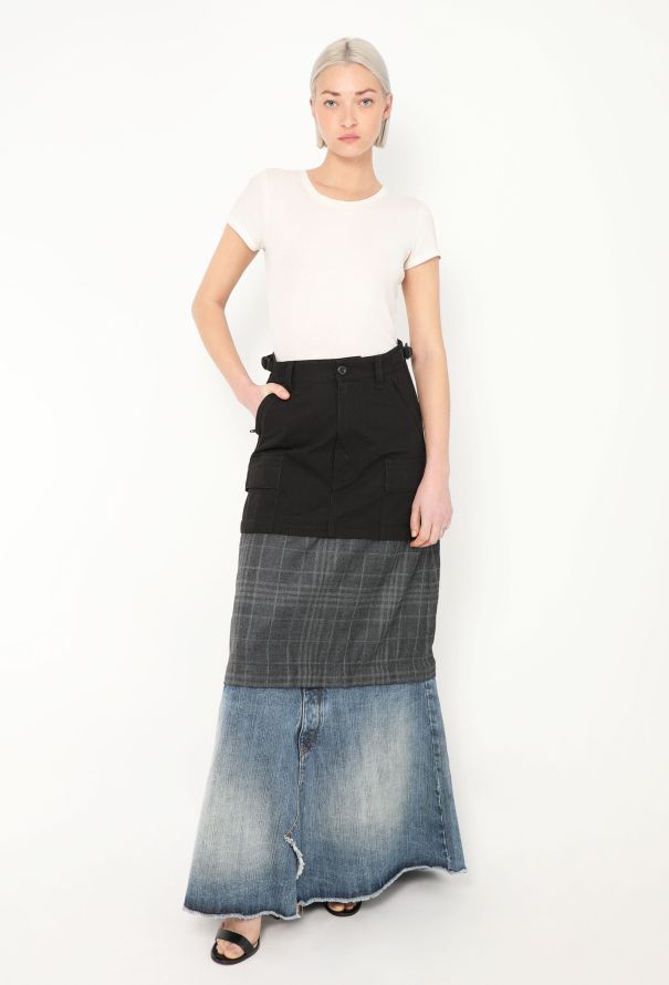 S/S 2024 Layered Cargo Skirt - Balenciaga | Authentic