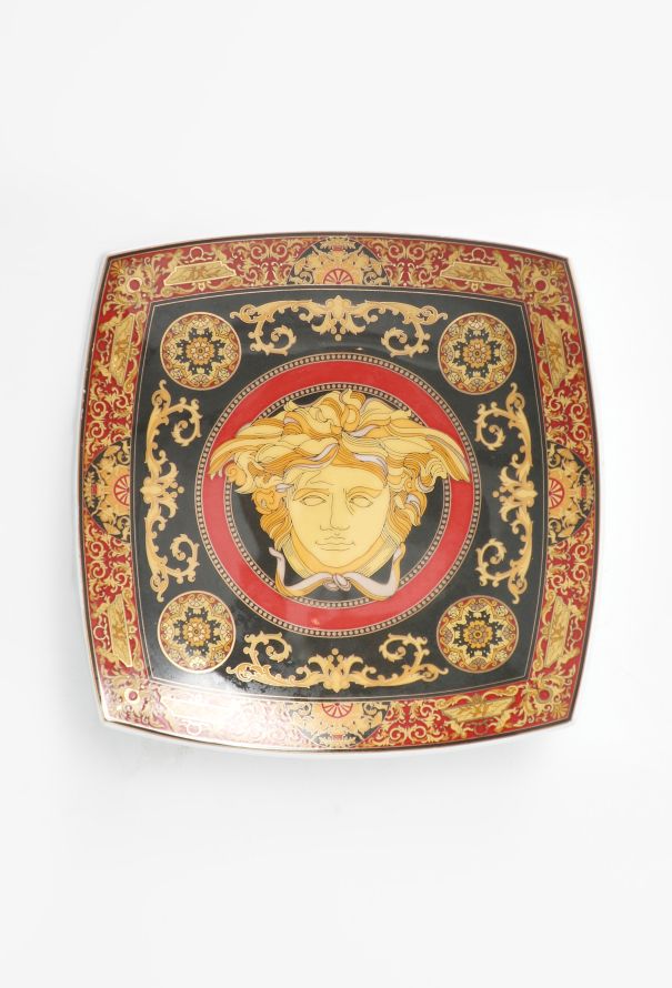 Gianni Versace '90s Rosenthal x Versace Medusa Vide Poche - 2