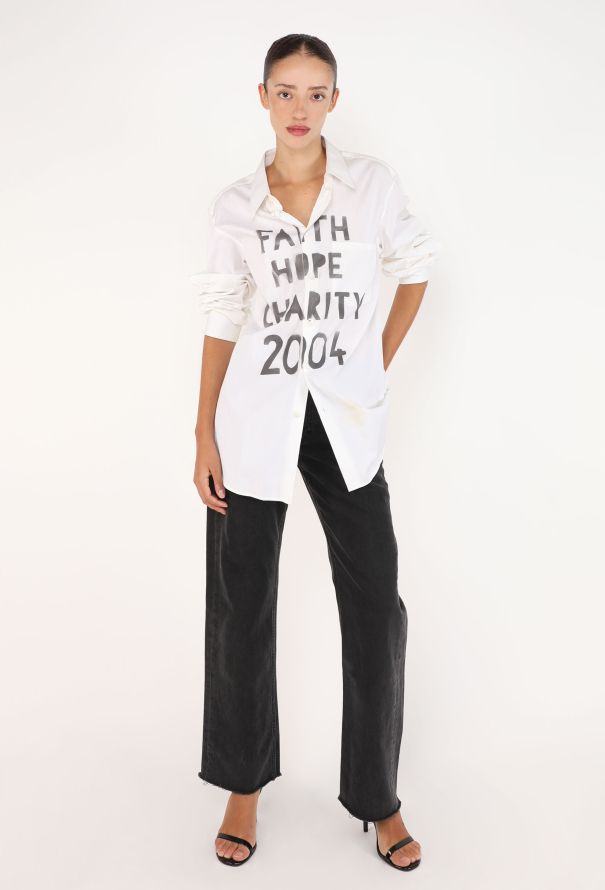 Helmut Lang Faith Hope Charity Shirt, F/W 2003 - 3