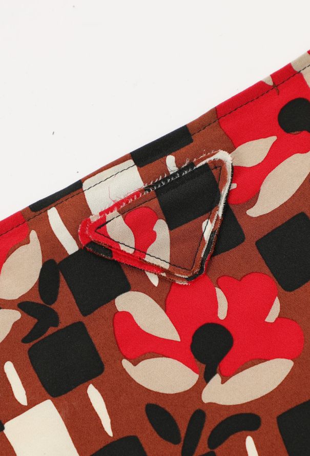 Prada S/S 2017 Graphic Wrap Skirt - 7