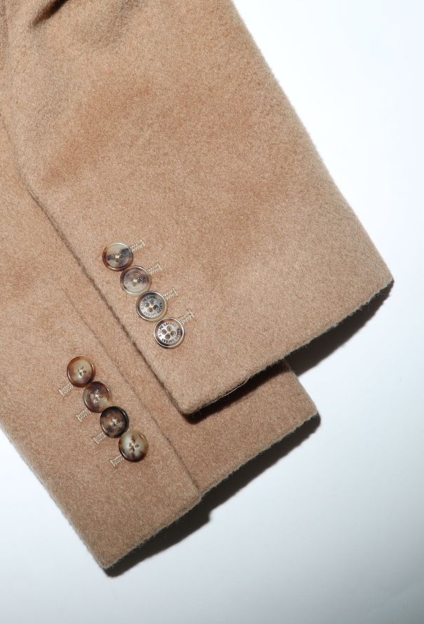 Ralph Lauren Tailored Camel Wool Coat - 8