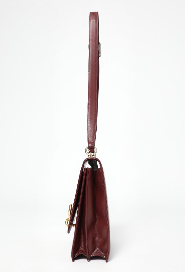 Gucci '70s Burgundy Shoulder Bag - 5 Gucci '70s Burgundy Shoulder Bag - 5