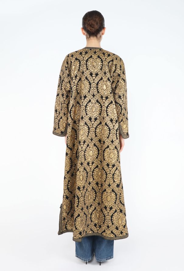 World Treasures Vintage Brocade Turkish Entari Kaftan - 5