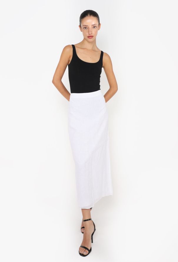 The Row 2023 Berth Linen Skirt - 1