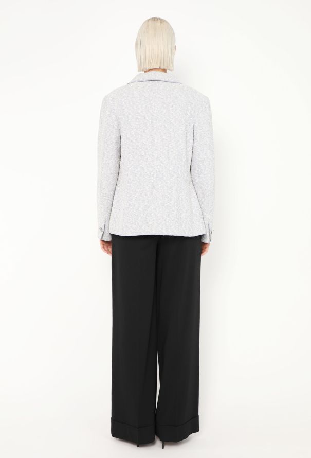 Chanel 1996 Bouclé Tweed 'CC' Jacket - 4 Chanel 1996 Bouclé Tweed 'CC' Jacket - 4
