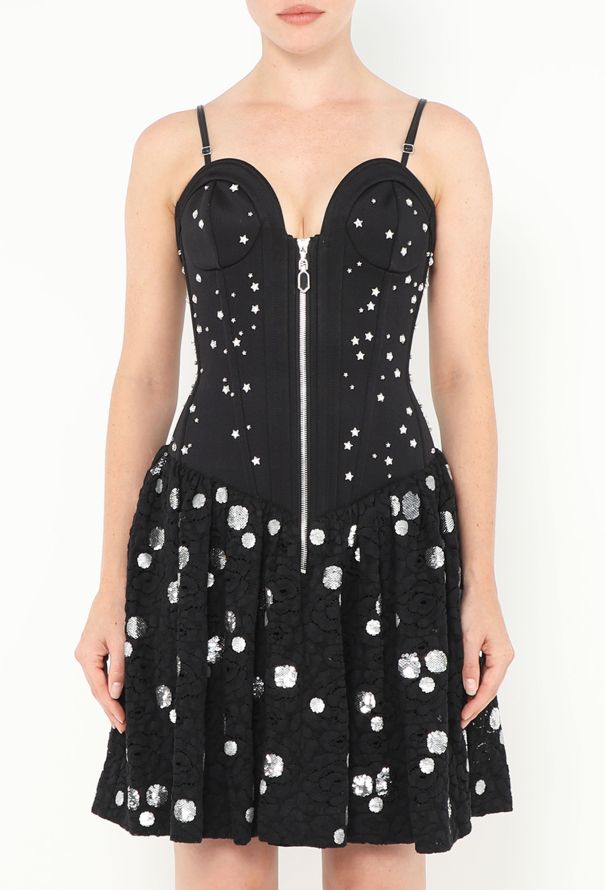 Louis Vuitton F/W 2019 Embellished Bustier Dress - 3