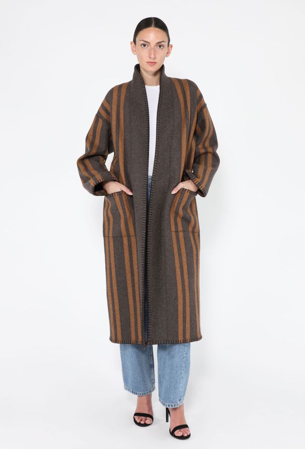 Loro Piana Cashmere Kirk Belted Coat, 2024 - 6