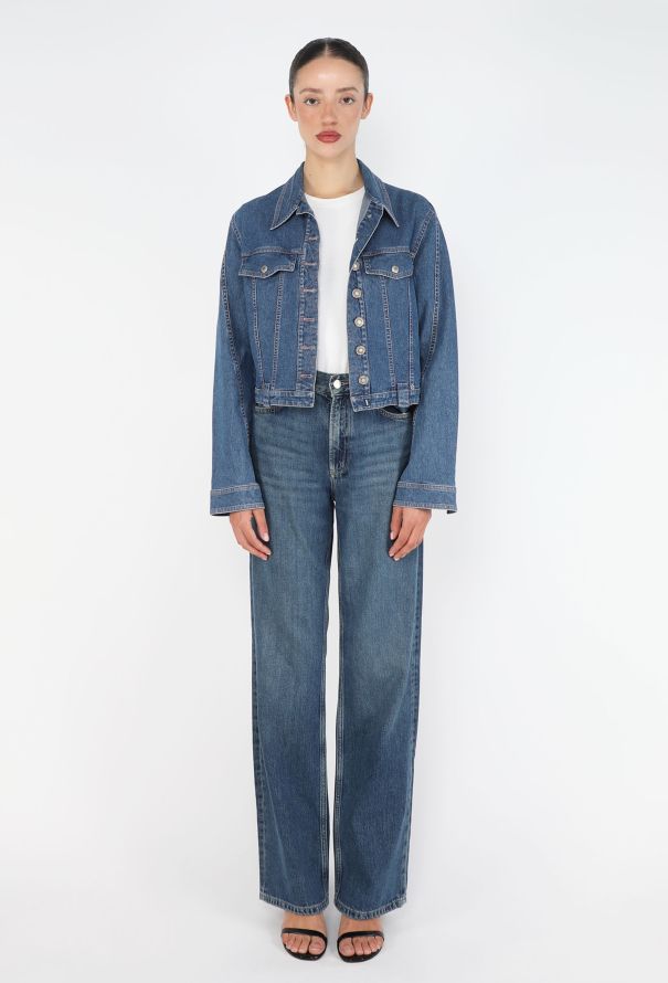 Dior 2003 Cropped Denim Jacket - 2