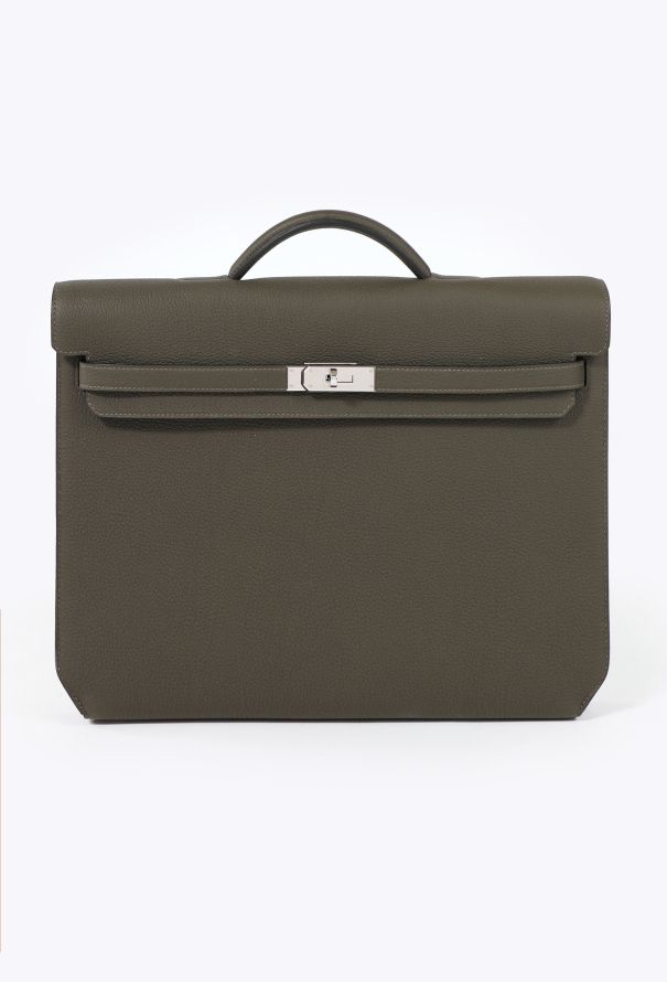 Hermès Graphite Togo Kelly Dépêches 36 Briefcase - 1 Hermès Graphite Togo Kelly Dépêches 36 Briefcase - 1