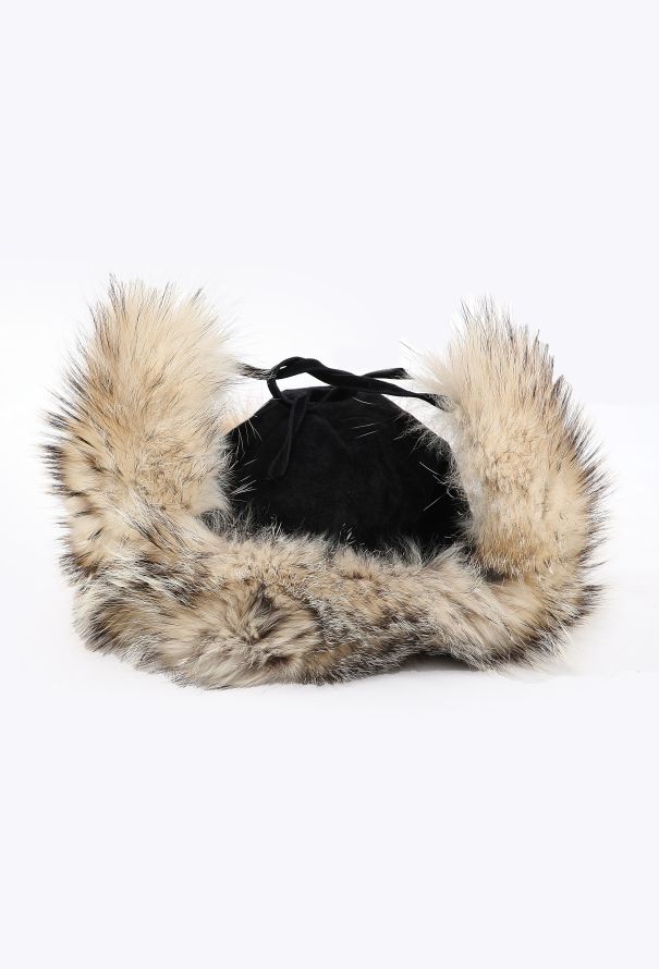 Hermès Badger Fur Aviator Cap - 5