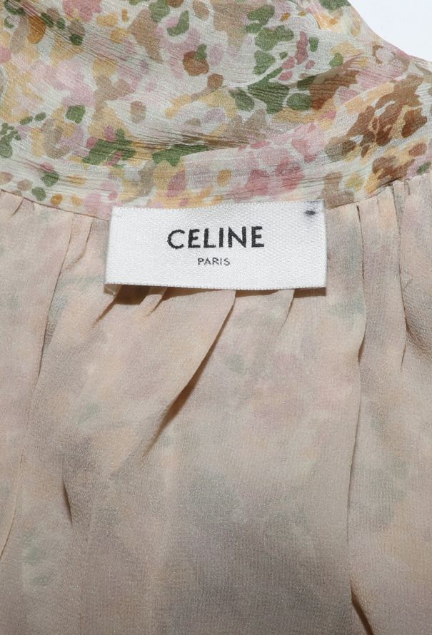 Céline Printed Chiffon Blouse, 2020 - 4