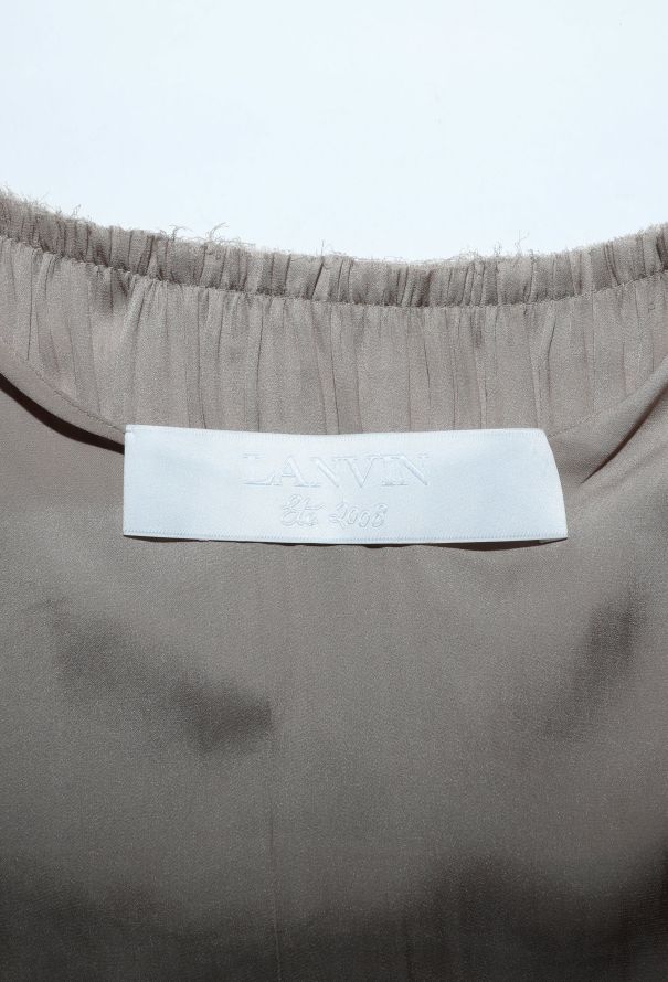 Lanvin S/S 2008 Grecian Pleated Dress - 8