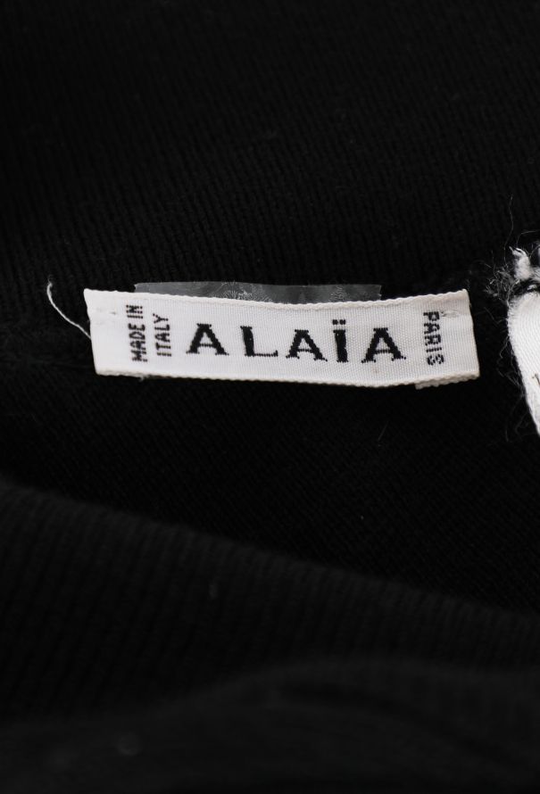 Alaïa Puff-Sleeve Bodysuit Ensemble, F/W 1989 - 9