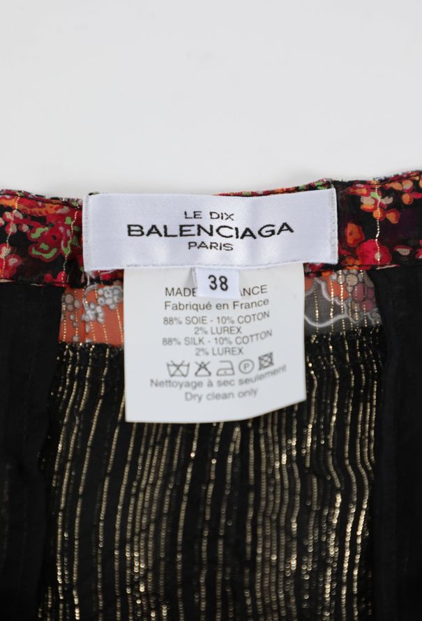 Balenciaga COLLECTOR S/S 2002 Le Dix Patchwork Skirt - 7