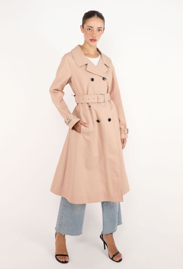 Dior Belted Monogram-Lined Trench - 5