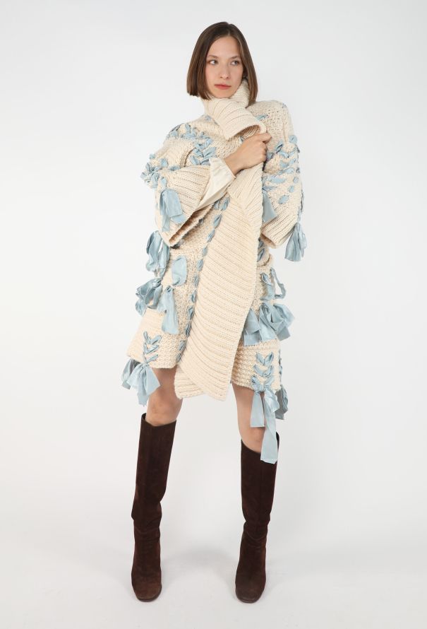 Dior Silk Ribbon Crochet Cardigan, F/W 2010 - 2