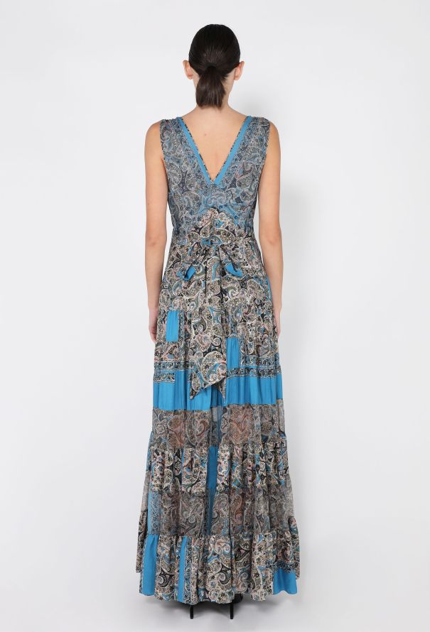Balenciaga Paisley Silk Gown, 2006 - 4